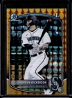 2025 Bowman Draft Korbyn Dickerson Chrome Gold Geometric Refractor 1st #/50