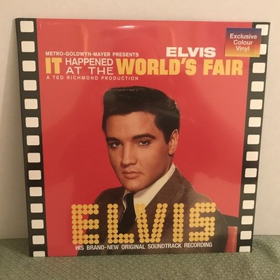 Elvis Presley   It Happened At The World's Fair NEW SEALED 180 COLOUR VINYL