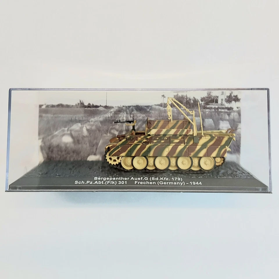 DeAgostini Atlas 1:72 Sd. Kfz. 179 Bergepanther Sch.Pz.Abt. 301 Frechen in OVP - Bild 3 von 3