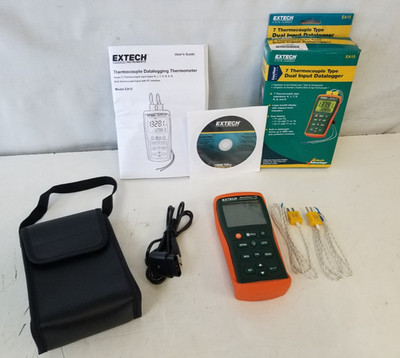Extech EA15 EasyView 15 Dual Input Temperature Datalogger