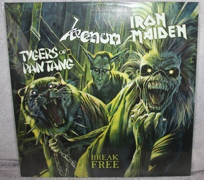 Iron Maiden - Break Free  Vinyl translucent  Neu  Motörhead Venom Judas Priest