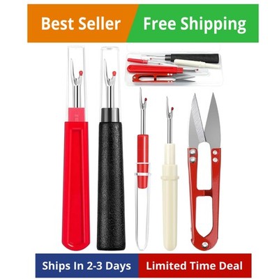 Seam Rippers for Sewing   2 Big and 2 Small Stitch Remover Tools, Thread Ripp...