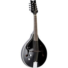 Ortega A-Style Series RMAE40SBK-L Left-Handed Acoustic Electric Mandolin Black