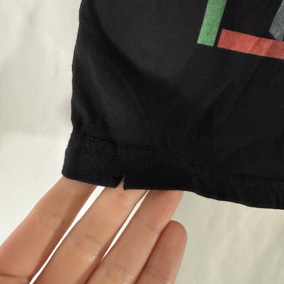 American Girl Shirt Girl Small Black Graphic Print Short Sleeve Crew Neck Cotton - Image 3 of 4