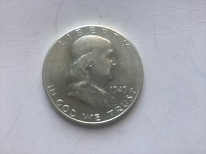 UNC 1949-S Franklin 50 cents