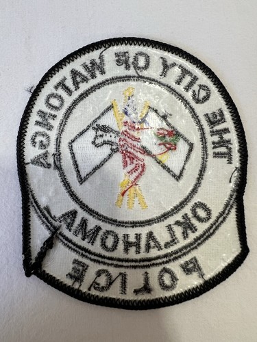 VTG OKLAHOMA Police The City of Watonga ‘3.2x ‘3.7 Patch Brand New - Picture 3 of 5