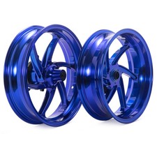 15x3.5 Front 14x4 Rear Blue Cast Wheels Rims For Yamahaxmax300 X-max 300