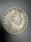 1898 50c Barber Half Dollar ~ AU+