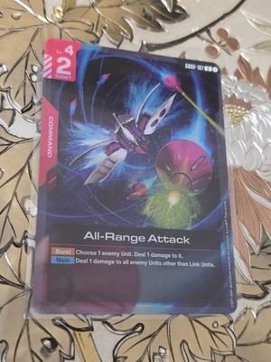 Gundam Card Game All-Range Attack Rare Dual Impact GD02-107