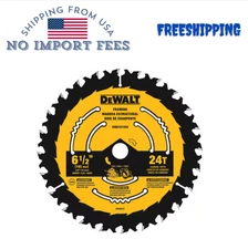 DEWALT 6-1/2 in. 24 Tooth Circular Saw Blade