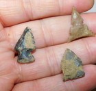 Lot of 6 Arrowheads Bird Points Native American Butker County Ohio A-31 — photo 3