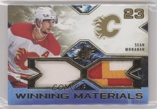 2021-22 SPx Winning Materials Premium 43/49 Sean Monahan #WM-SM 4z8