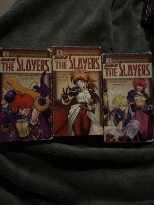 The Slayers Anime VHS Vol 1-3 10 Episodes
