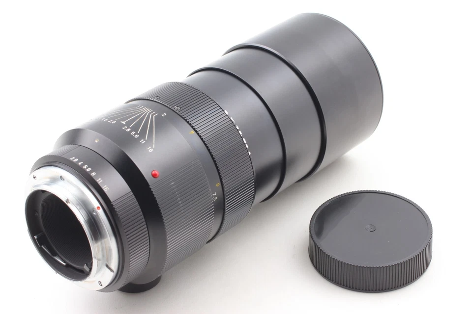 Teleobjetivo "casi como nuevo" Leica Elmarit R 180 mm f2,8 MF 3 cámaras para montaje R JAPÓN Foto 3 de 4
