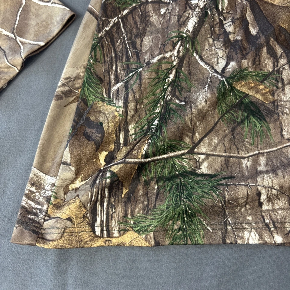Under Armour Shirt Women Large Camo Heat Gear Scent Control Long Sleeve Realtree - Image 2 of 4
