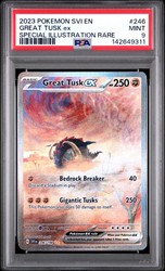 Great Tusk ex 246/198 Special Illustration Rare Scarlet & Violet Base Set