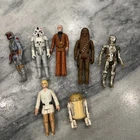 7 Star Wars Action Figures 1977-79 Luke Skywalker