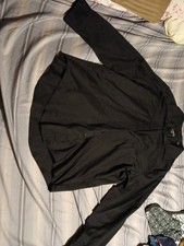 Van Heusen Men's Dress Shirt Size 17. 32/33 XL Black