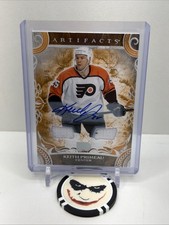 2024-25 Upper Deck Artifacts Keith Primeau Orange Autograph Materials # 3/5
