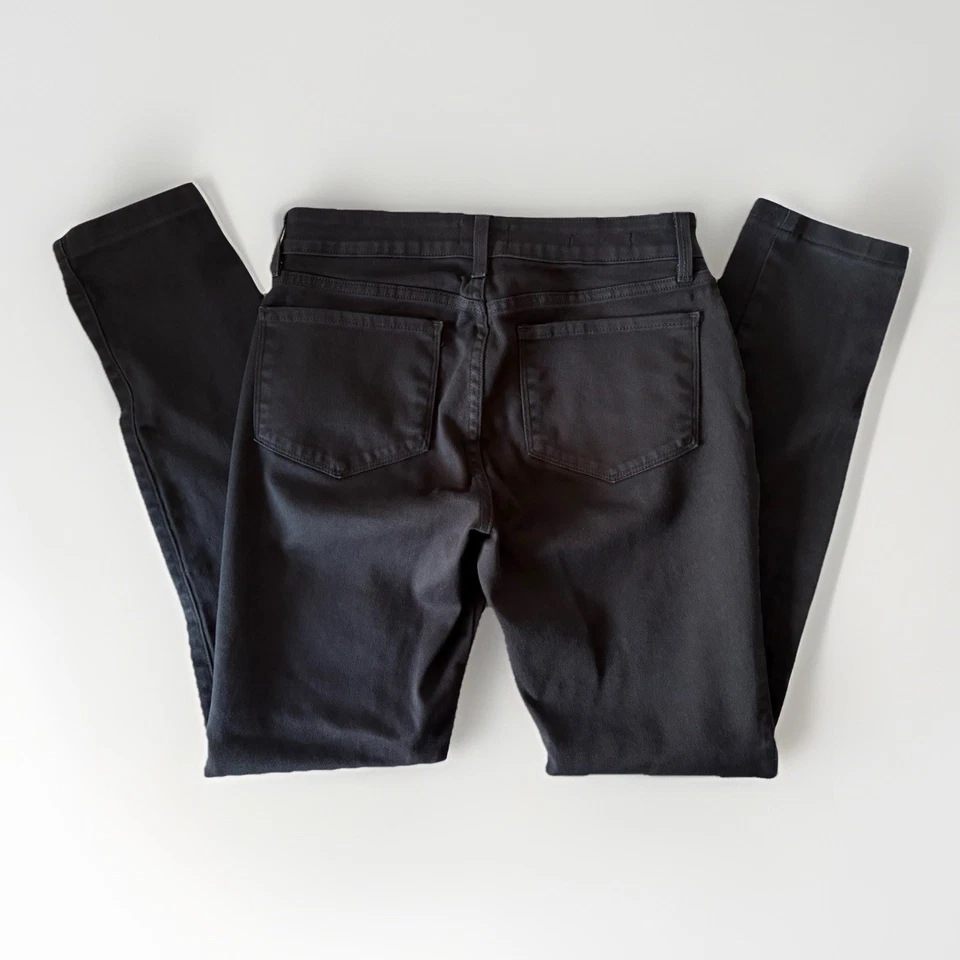 Pantalones de mezclilla para mujer NYDJ ALINA LEGGING negros 8 largos de elevación hechos en EE. UU. Foto 2 de 4