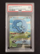 Pokémon Mew bolla ex 232/091 PAF 2024 IT Ita italiano PSA 9
