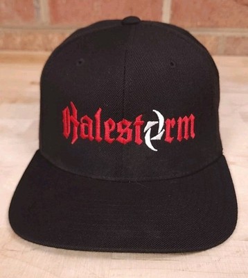 Halestorm Embroidered Black Trucker Hat Cap Snapback Yupoong