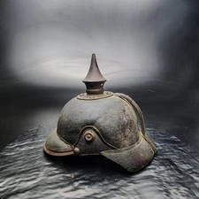 Rare Child's Imperial German WW1 Army Pickelhaube Spiked Helmet 🪖