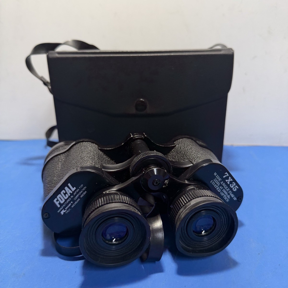 Focal 7x35 Wide Angle Binoculars 525ft @1000yds Coated Optics Made