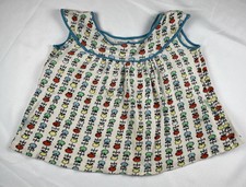 Vintage 50s/60s Baby Dress Mod Floral Kids Toddler Babydoll Dress Size 116/34