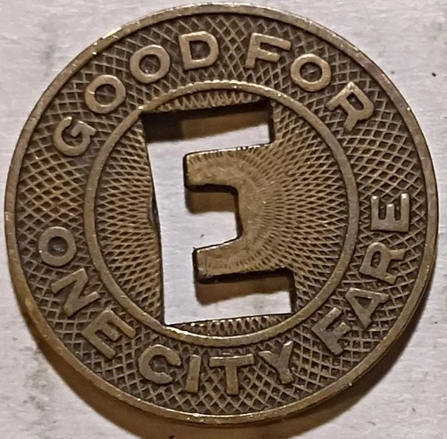 East St. Louis, Illinois - E. St. Louis City Lines, Inc. Transit Token IL 250 G image 2