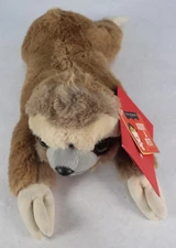 FAO Schwarz Adopt a Pets 15" Sloth Stuffed Animal Plush New
