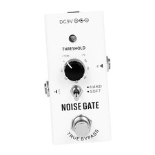 Pédale Noise Gate Effet Noise pour basse électrique Pièces de guitare