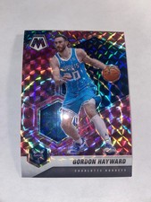 2020-21 Panini Mosaic Pink Mosaic Prizm Gordon Hayward Charlotte Hornets  #126
