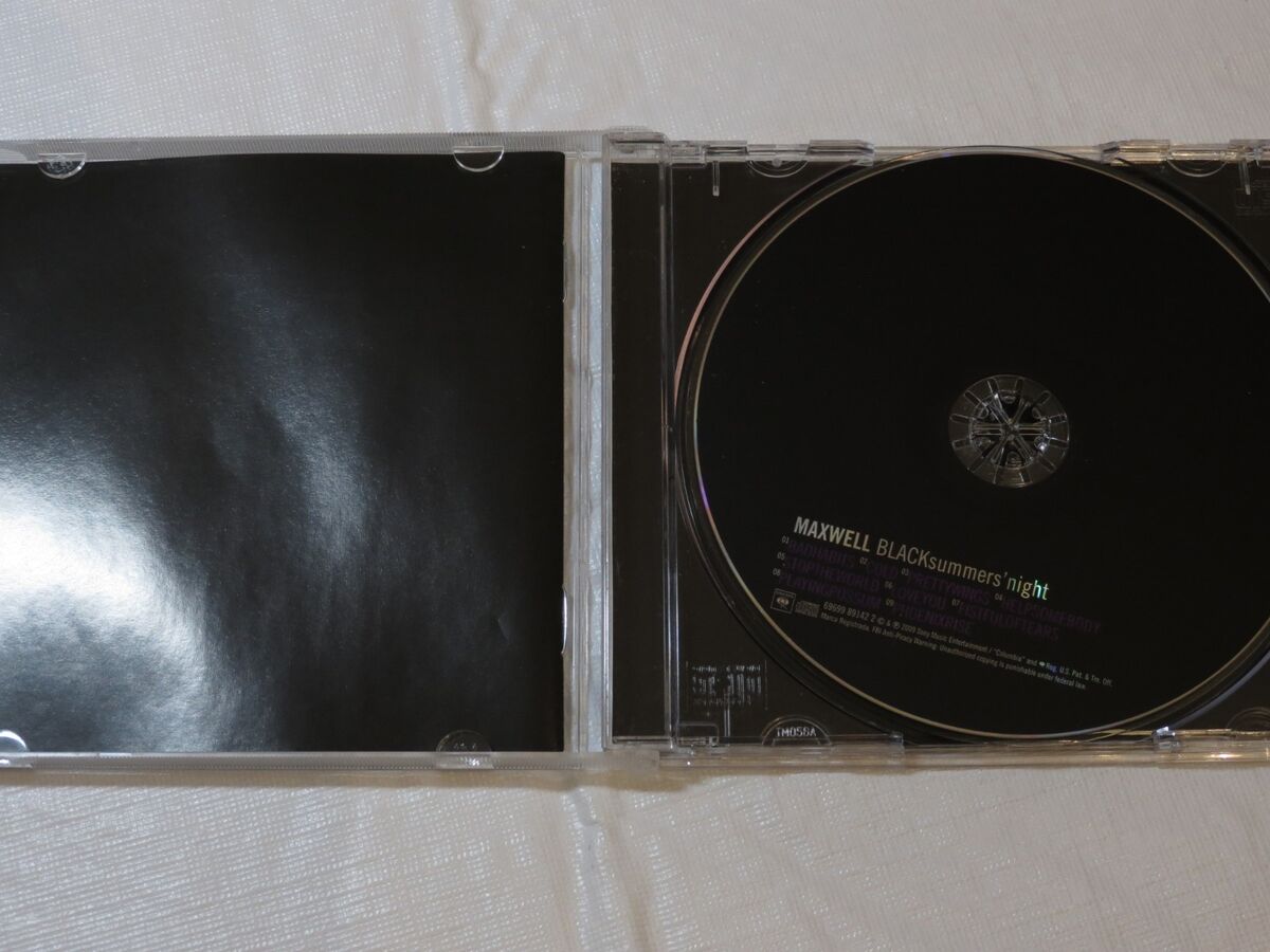 BLACKsummers'night by Maxwell R&B CD Jul-2009 Columbia BLACKsummers'night by Maxwell R&B CD Jul-2009 Columbia
