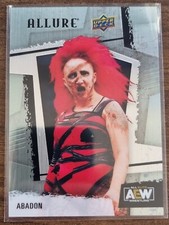 2022 AEW Abadon STEEL CHAIR ALLURE Trading Card Upper Deck #86068