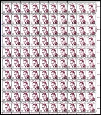 Scott #1860 Ralph Bunche Sheet of 100 Stamps - MNH P#6 LR