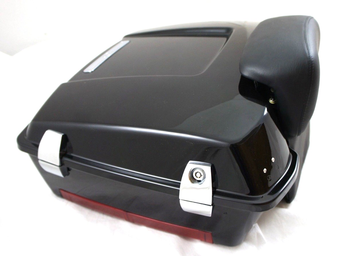 97-08 Black Chopped Tour Pak fit Harley Davidson touring Premium