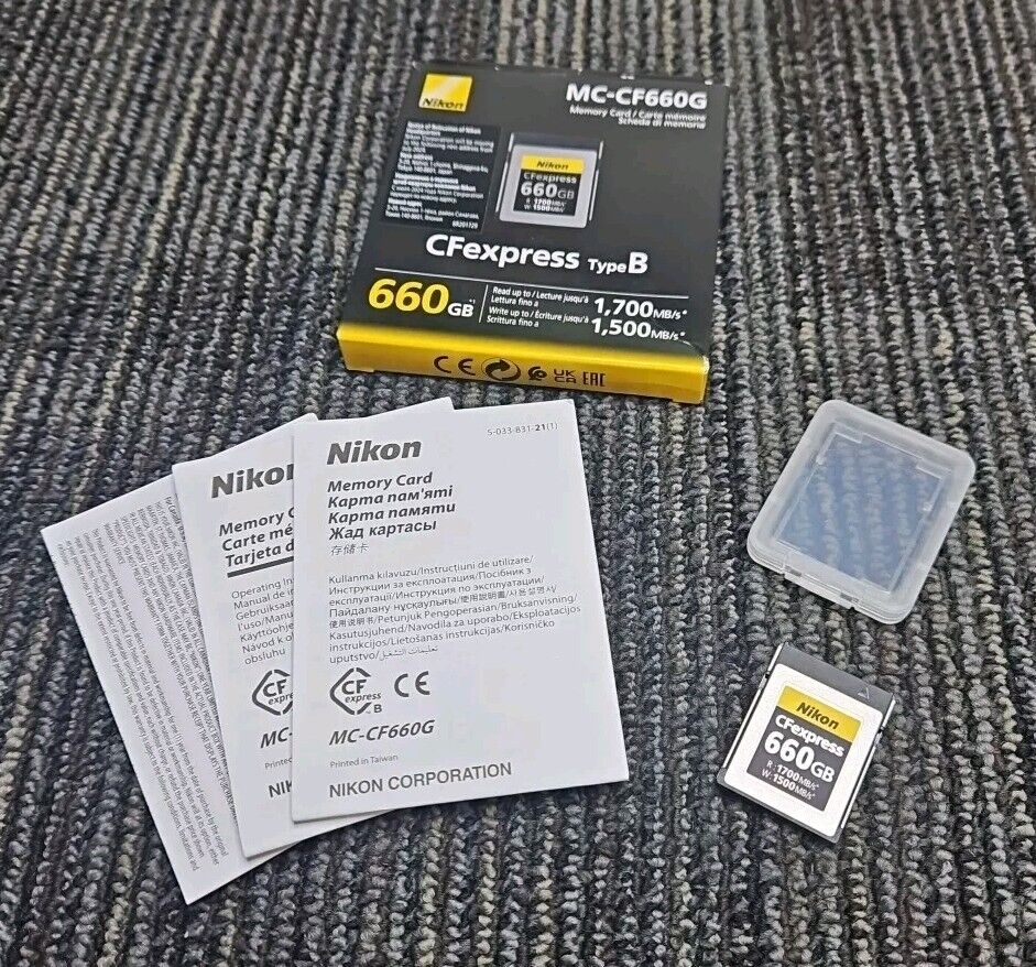 Nikon MC-CF660G CFexpress Type B - 660G Memory Card | eBay Nikon MC-CF660G CFexpress Type B - 660G Memory Card | eBay