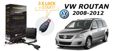 Flashlogic Add-On Remote Starter for VW Volkswagen Routan 2008-2014 Plug & Play