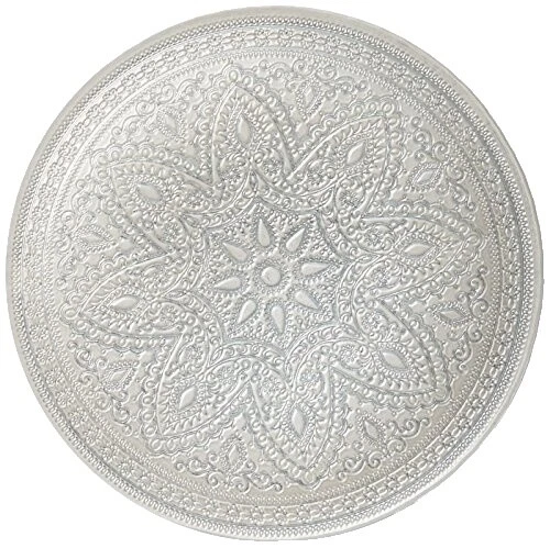 Glass Round Abstract Dinnerware Plates