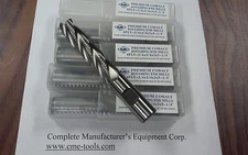 3/4x3" M42 cobalt roughing end mills long size 5pcs f #1002-CO-34L-new