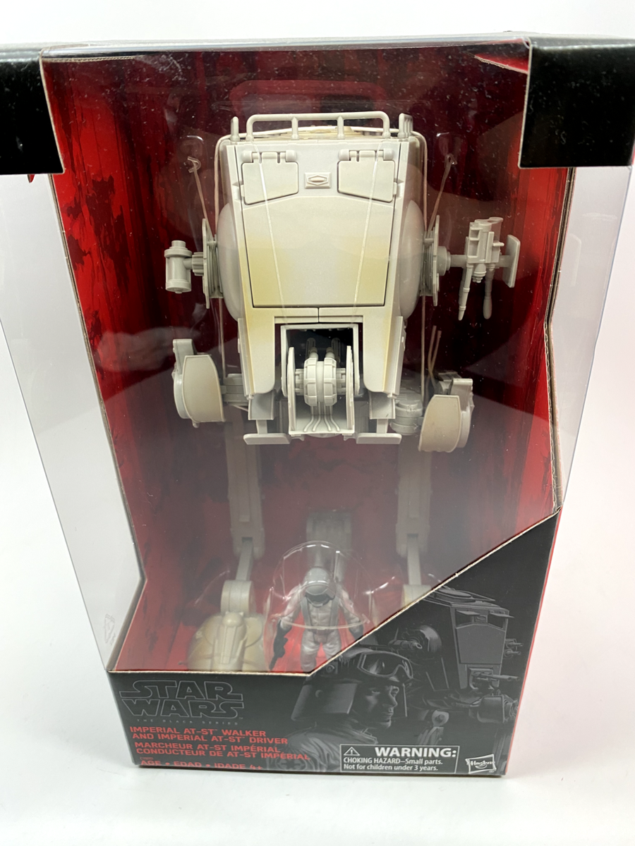 Star Wars Black Series IMPERIAL AT-ST WALKER w/ Driver BRAND NEW