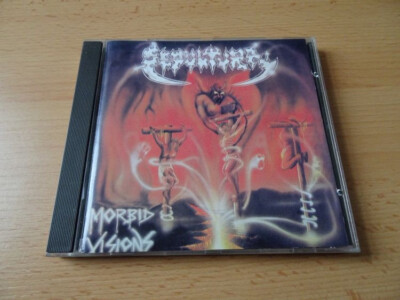 CD Sepultura - Morbid Visions - 13 Songs - 1985/1986