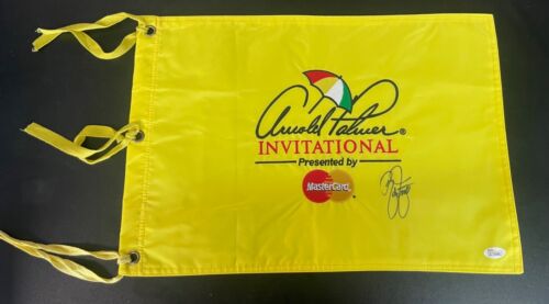 RICKIE FOWLER SIGNED ARNOLD PALMER INVITATIONAL GOLF FLAG JSA Sticker Only