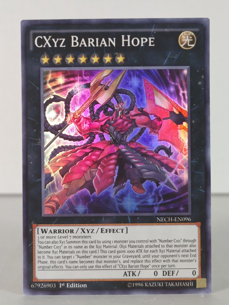 CXyz Barian Hope - The New Challengers NECH-EN096 - Super R