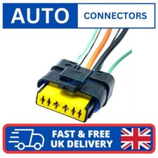6 Pin Rear Tail Light Connector Prewired Plug Wiring Fits Nissan Micra III (K12)