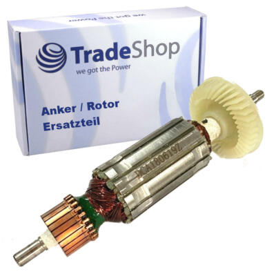 Anker Rotor komplett für Bosch GWS 14-125 CI , GWS 14-125 CIE , GWS 1400