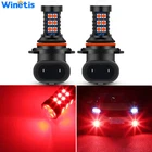 9006 LED Fog Light Bright Red Bulbs For 2003-2017 2018 Dodge RAM 1500 2500 3500