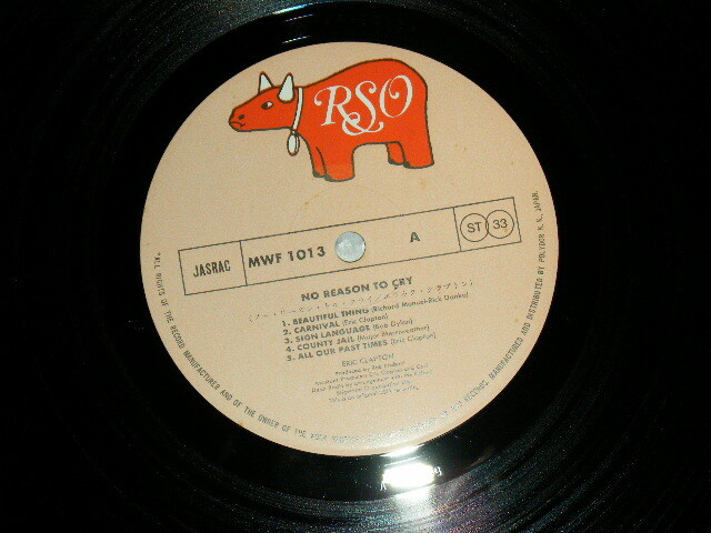 ERIC CLAPTON Japan 1976 MWF-1013 NM LP NOREASON TO CRY | eBay