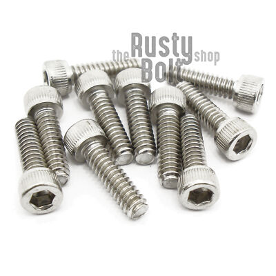 #6-32 x 1/2'', Socket Head Cap Screws, A2 304 18-8, Stainless Steel